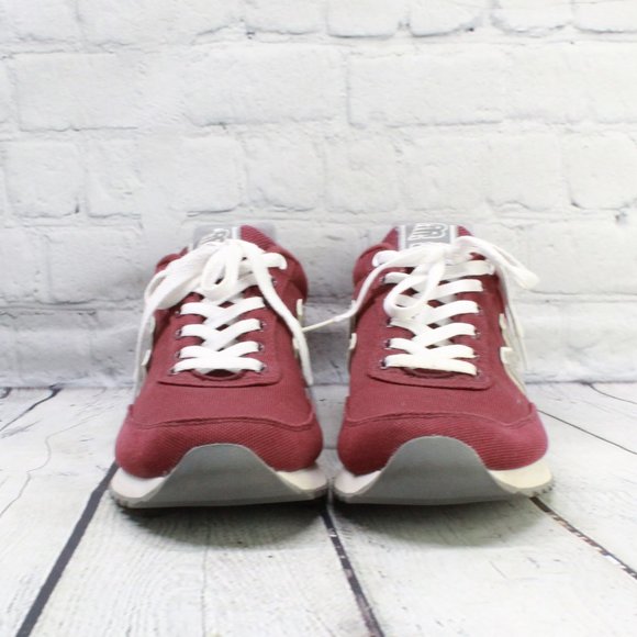 NEW BALANCE 501 Classic Red Sneakers Size 10 M - Picture 4 of 9